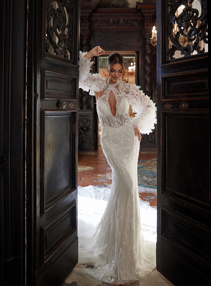 Abito da sposa Luigi Bruno 356