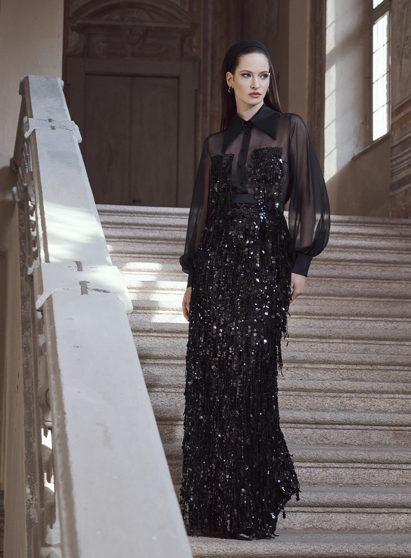 Completo con gonna lunga Gianni Molaro